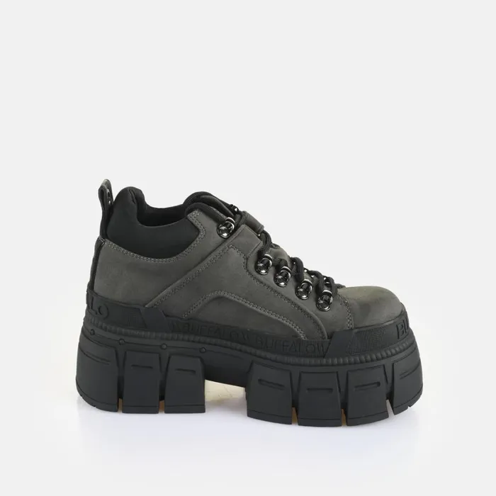 Shop Gospher Hike LO BS Dark Grey BUFFALO Vegan Shoes