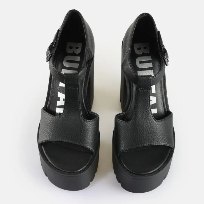 Shop Jalila Jane Black BUFFALO Heels