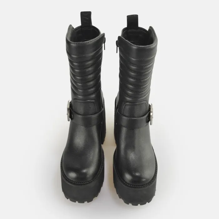 Shop Killah Bike Zip Black BUFFALO Vegan Shoes