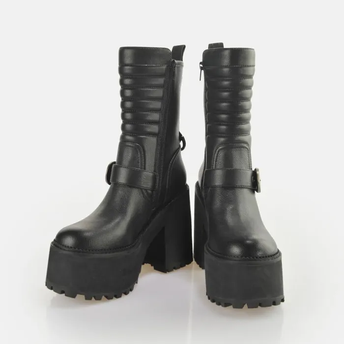 Shop Killah Bike Zip Black BUFFALO Vegan Shoes