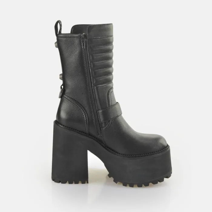 Shop Killah Bike Zip Black BUFFALO Vegan Shoes
