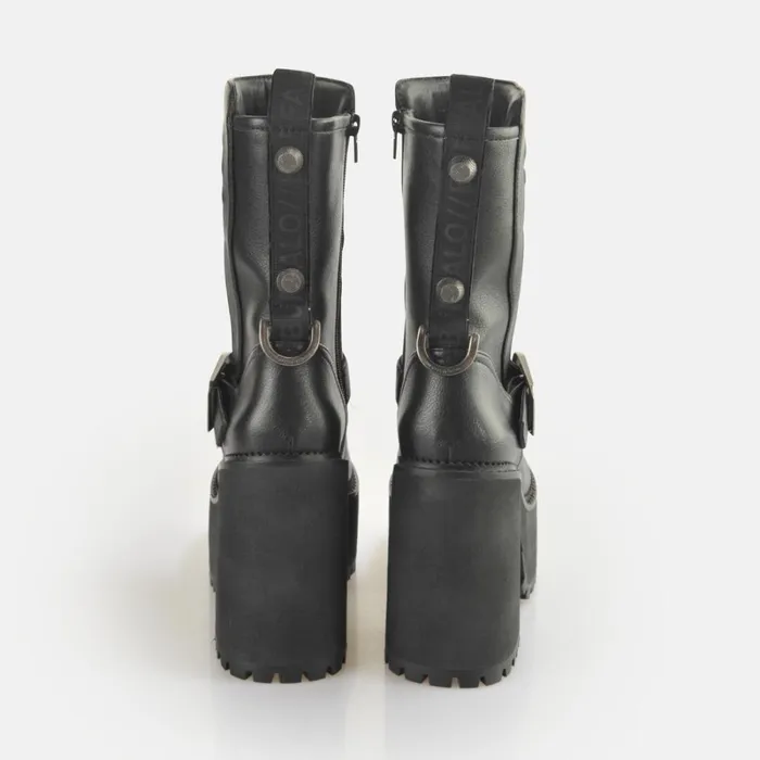 Shop Killah Bike Zip Black BUFFALO Vegan Shoes
