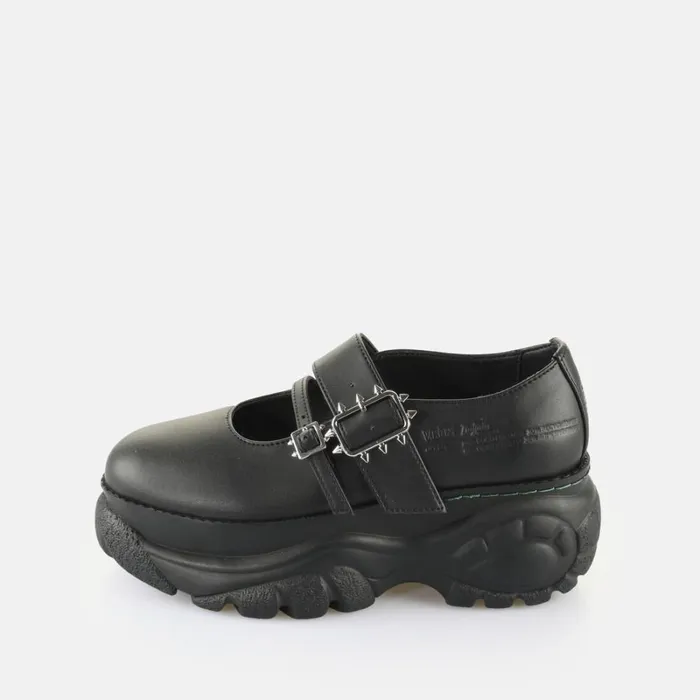 Shop MORPH08M990 8211 VEGAN CORN BASED NAPPA 8211 BLACK Schwarzsilber BUFFALO Ballet Flats