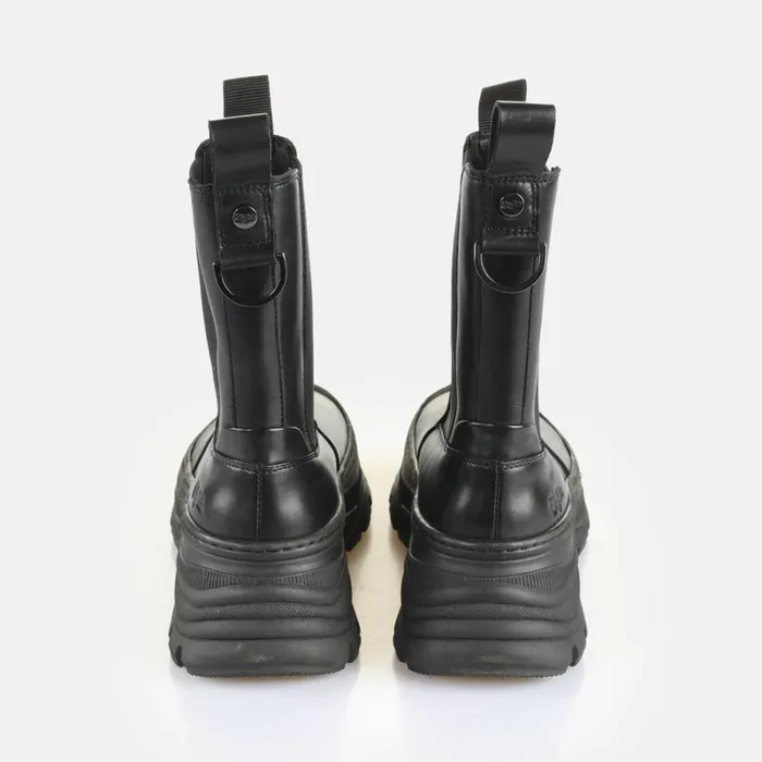 Shop Roam Chelsea Black BUFFALO Boots and AnkleBoots