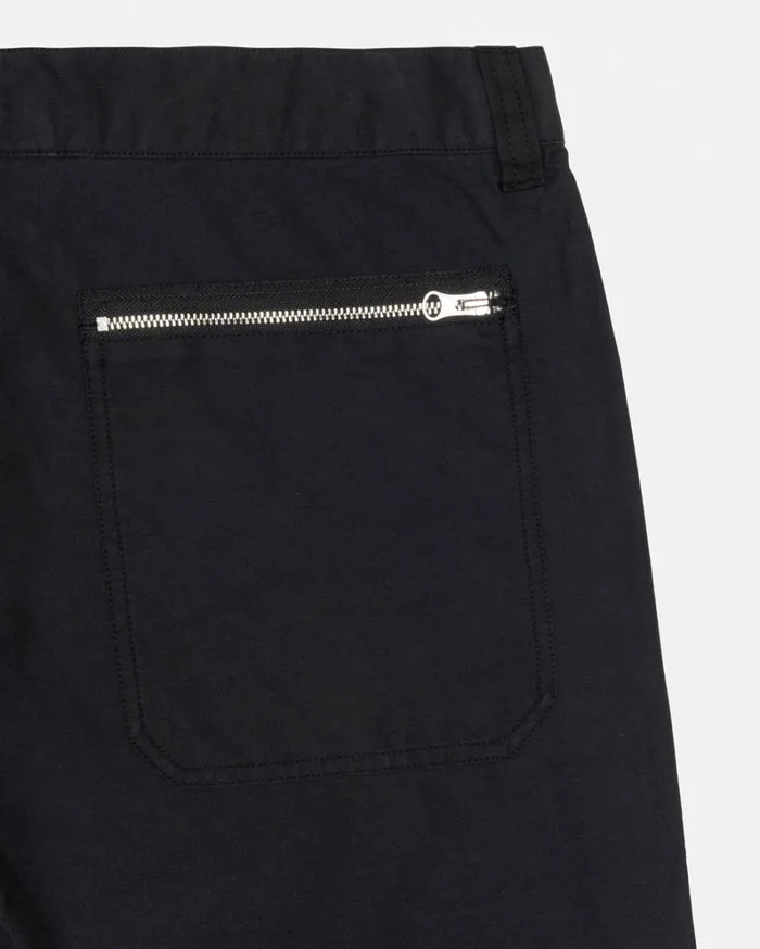 Shop Stussy NYCO FLIGHT PANT Black