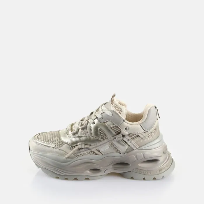 Shop Triplet Hollow Vntg Beigegold BUFFALO Sneakers