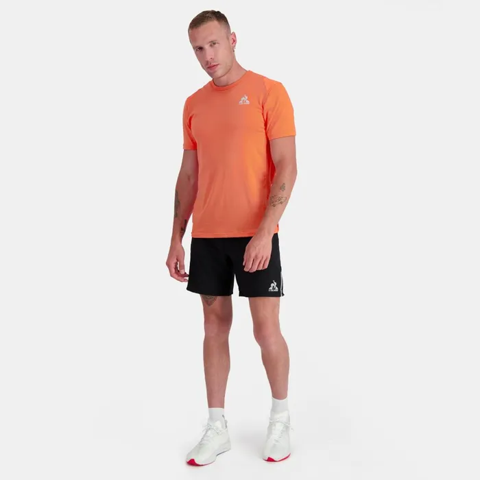 Shorts Men Le Coq Sportif Training Performance Shorts Black