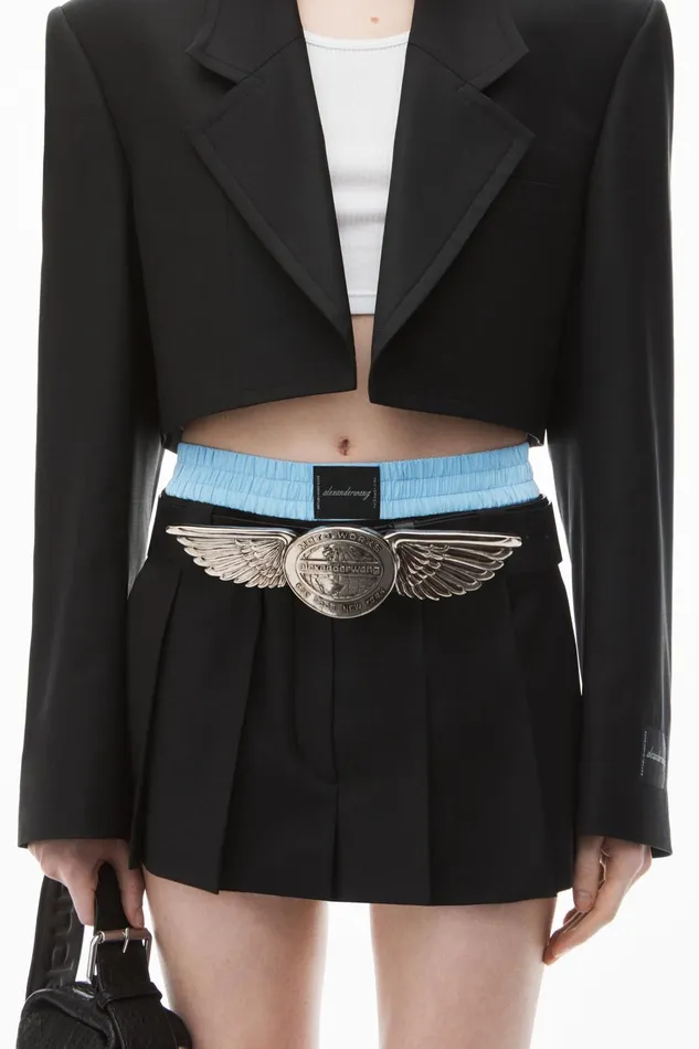 Shorts Women Alexander Wang PreStyled Skort With Boxer