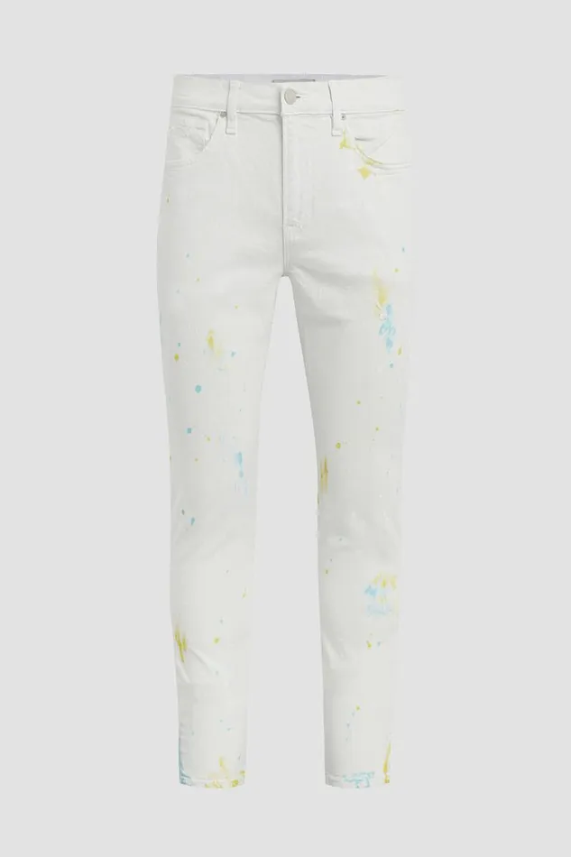 Skinny Men Hudson Jeans Zack Skinny Jean White Painter Skinny Men Hudson Jeans Zack Skinny Jean White Painter