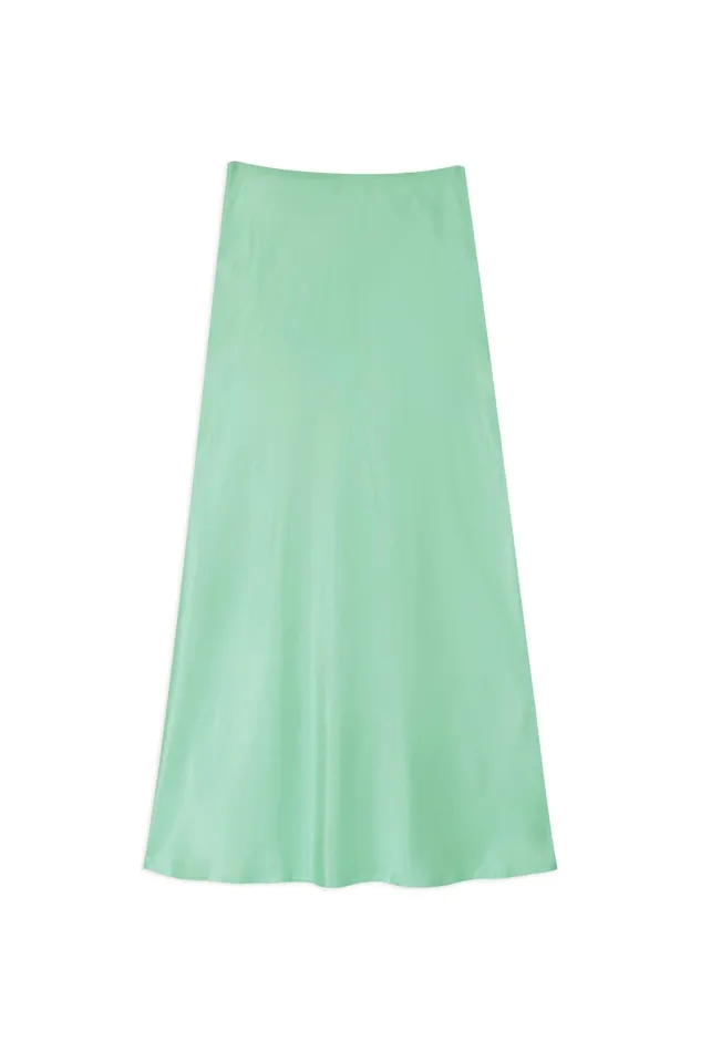 Skirts Women RIXO Kelly Pastel Green Skirts Women RIXO Kelly Pastel Green
