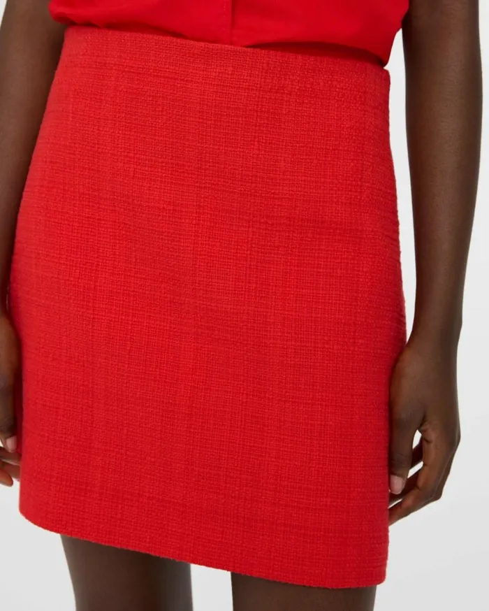 Skirts Women Theory HighWaisted Mini Skirt In Cotton Tweed Grenadine Skirts Women Theory HighWaisted Mini Skirt In Cotton Tweed Grenadine
