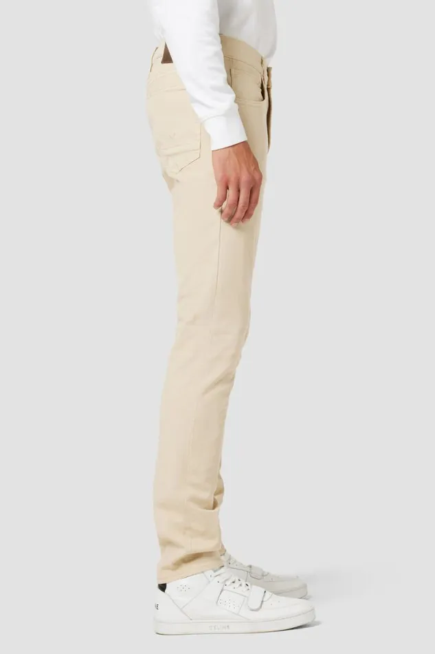 Slim Men Hudson Jeans Blake Slim Straight Twill Pant Light Beige Slim Men Hudson Jeans Blake Slim Straight Twill Pant Light Beige