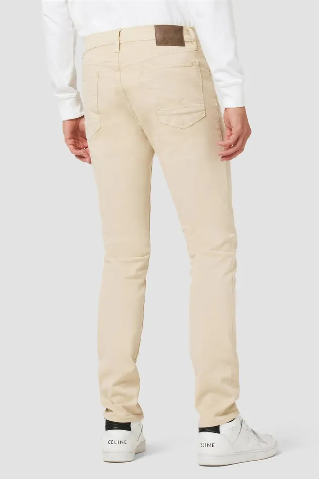 Slim Men Hudson Jeans Blake Slim Straight Twill Pant Light Beige Slim Men Hudson Jeans Blake Slim Straight Twill Pant Light Beige