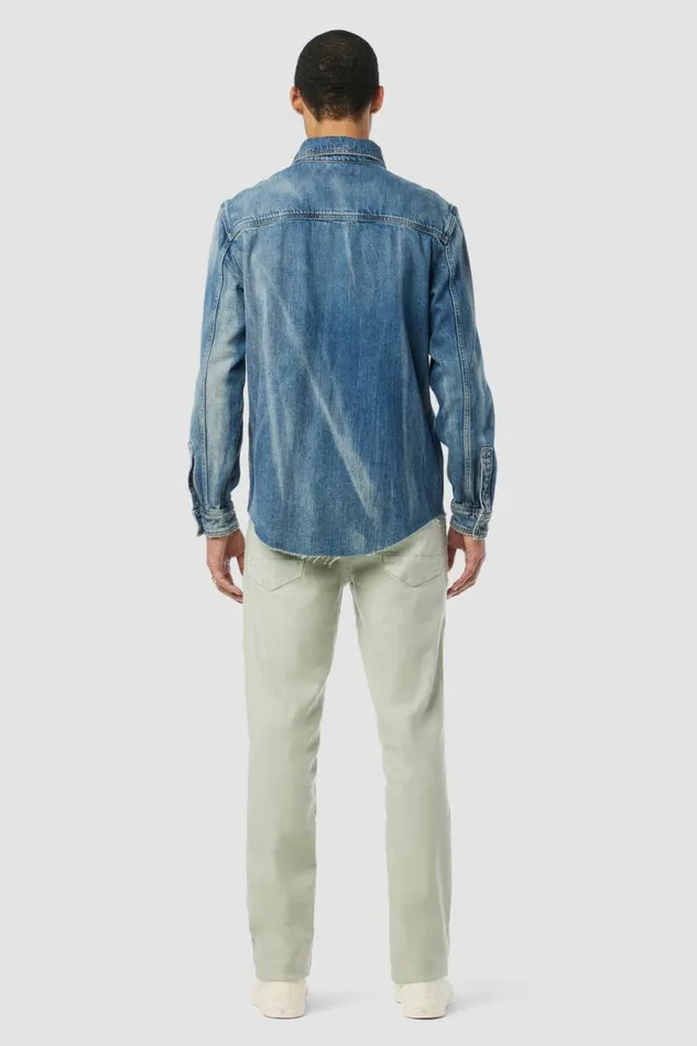 Slim Men Hudson Jeans Blake Slim Straight Twill Pant Shell Slim Men Hudson Jeans Blake Slim Straight Twill Pant Shell