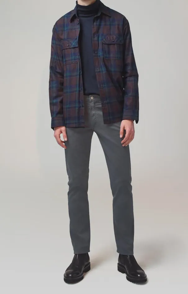 Slim Mens Citizens Of Humanity Bowery Standard Slim Fit Twill In Peat Peat