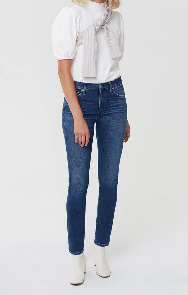 Slim Women Citizens Of Humanity Skyla Mid Rise Cigarette Pant In Rosetta Rosetta