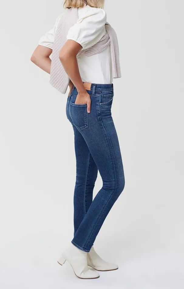 Slim Women Citizens Of Humanity Skyla Mid Rise Cigarette Pant In Rosetta Rosetta