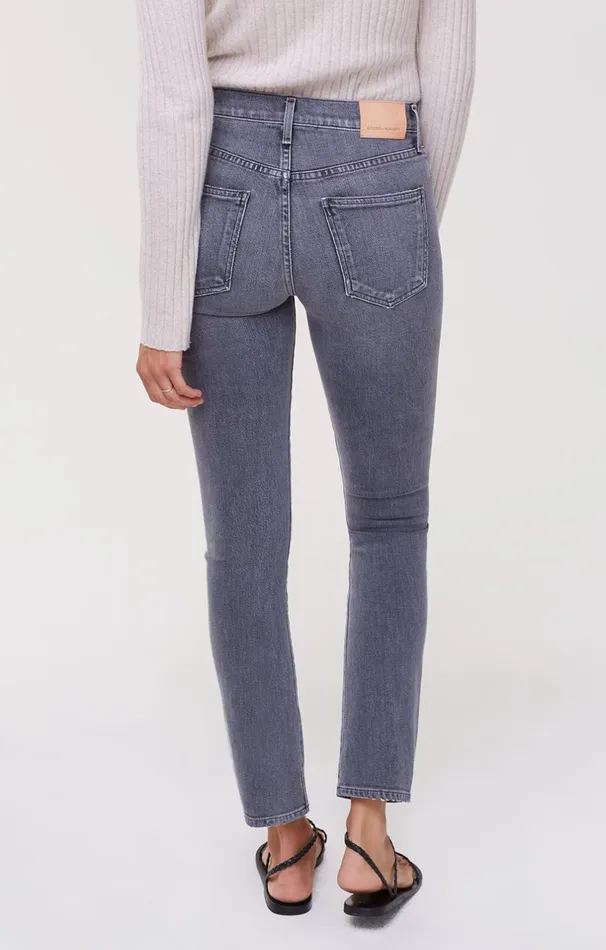 Slim Women Citizens Of Humanity Skyla Mid Rise Cigarette Pant In Silvermist Silvermist