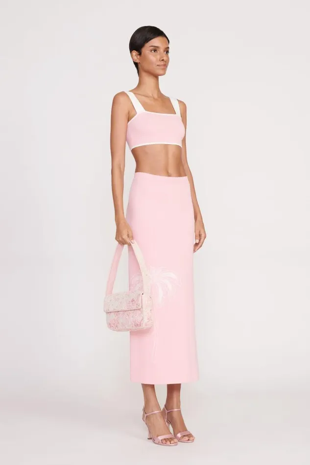 STAUD Beaded STAUD TOMMY BAG IVORY CHERRY BLOSSOM TOILE 8211 Women STAUD Beaded STAUD TOMMY BAG IVORY CHERRY BLOSSOM TOILE 8211 Women