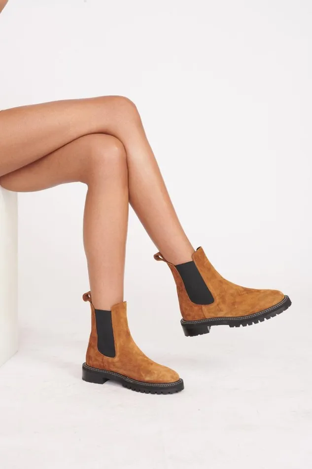 STAUD Boots STAUD DUTCH BOOT TAN 8211 Women STAUD Boots STAUD DUTCH BOOT TAN 8211 Women