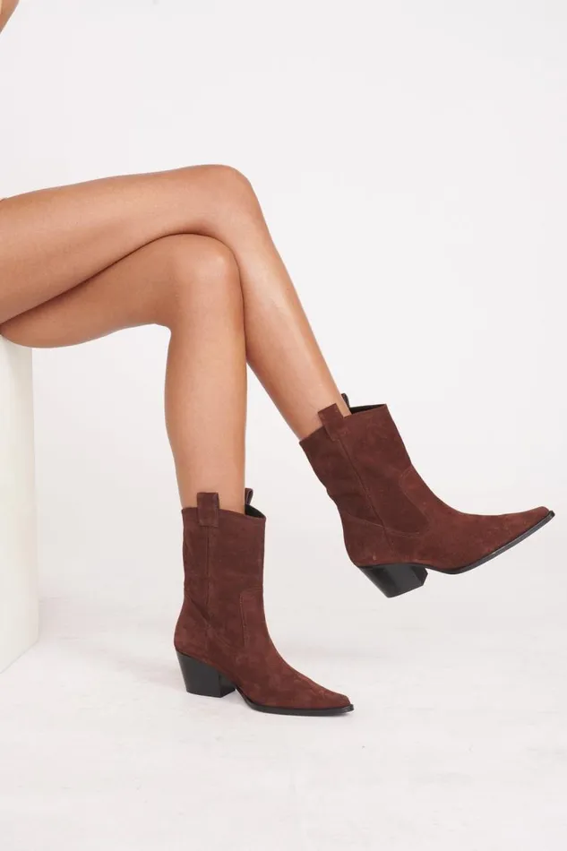 STAUD Boots STAUD JUNE BOOT MAHOGANY 8211 Women STAUD Boots STAUD JUNE BOOT MAHOGANY 8211 Women