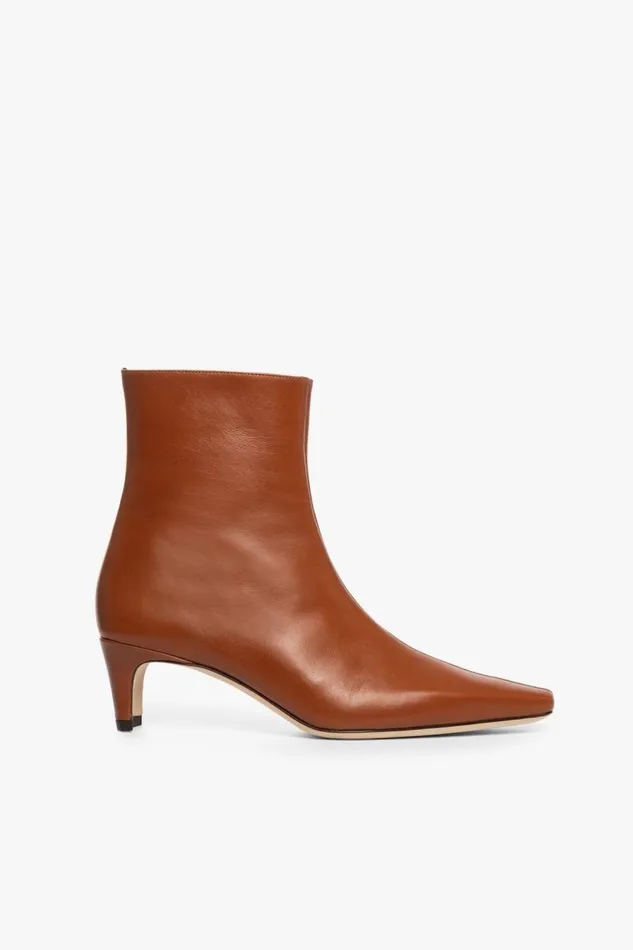 STAUD Boots STAUD WALLY ANKLE BOOT TAN 8211 Women