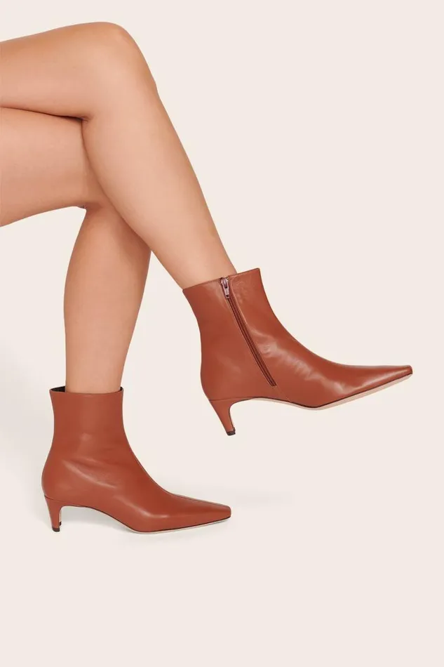 STAUD Boots STAUD WALLY ANKLE BOOT TAN 8211 Women STAUD Boots STAUD WALLY ANKLE BOOT TAN 8211 Women