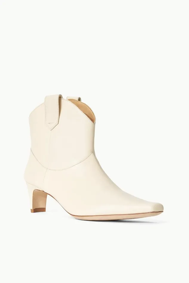 STAUD Boots STAUD WESTERN WALLY ANKLE BOOT CREAM 8211 Women STAUD Boots STAUD WESTERN WALLY ANKLE BOOT CREAM 8211 Women