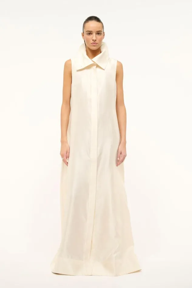 STAUD Bridal STAUD VINNY DRESS IVORY 8211 Women