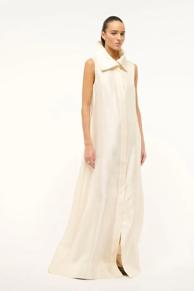 STAUD Bridal STAUD VINNY DRESS IVORY 8211 Women STAUD Bridal STAUD VINNY DRESS IVORY 8211 Women