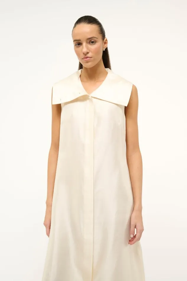 STAUD Bridal STAUD VINNY DRESS IVORY 8211 Women STAUD Bridal STAUD VINNY DRESS IVORY 8211 Women