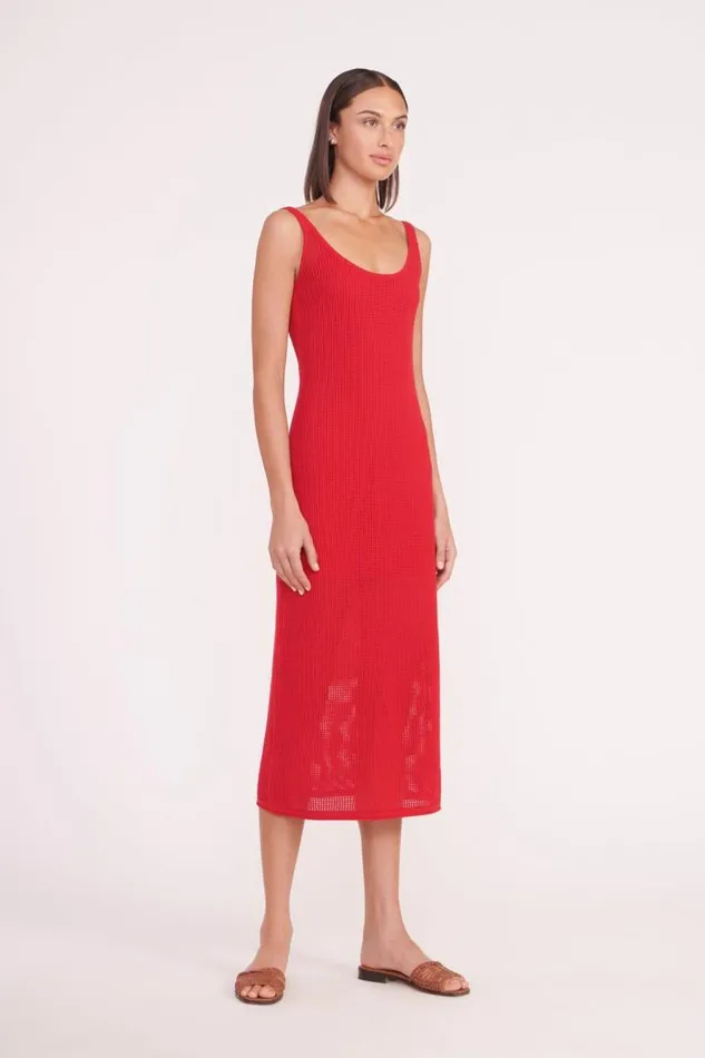 STAUD CoverUps STAUD JESSICA DRESS RUBY 8211 Women STAUD CoverUps STAUD JESSICA DRESS RUBY 8211 Women