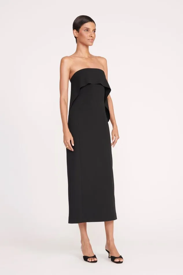 STAUD Dresses STAUD CASEY DRESS SILVER 8211 Women STAUD Dresses STAUD CASEY DRESS SILVER 8211 Women