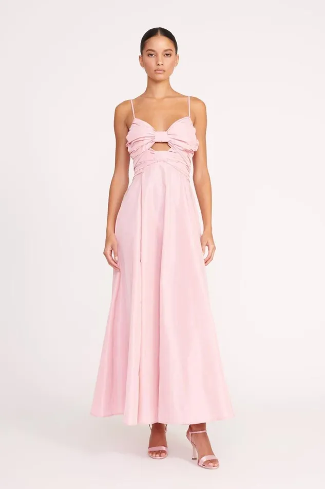 STAUD Dresses STAUD DAYANARA DRESS CHERRY BLOSSOM 8211 Women