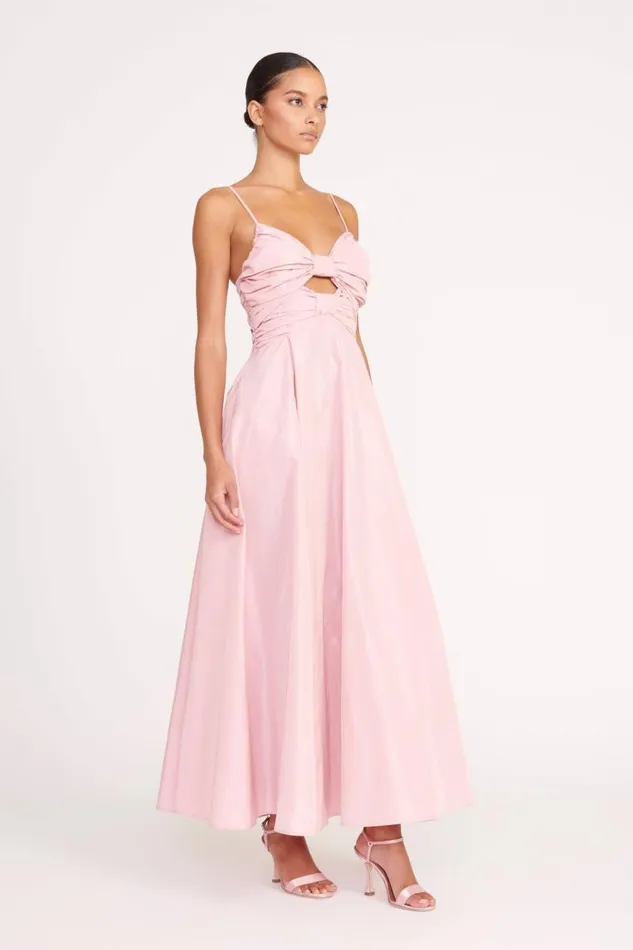 STAUD Dresses STAUD DAYANARA DRESS CHERRY BLOSSOM 8211 Women STAUD Dresses STAUD DAYANARA DRESS CHERRY BLOSSOM 8211 Women