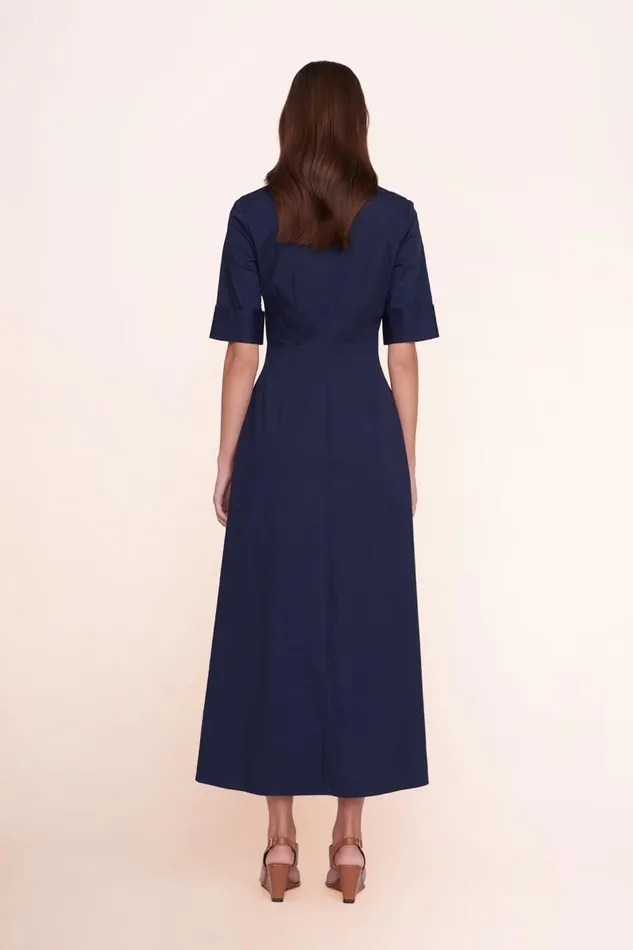 STAUD Dresses STAUD JOAN MAXI DRESS NAVY 8211 Women STAUD Dresses STAUD JOAN MAXI DRESS NAVY 8211 Women