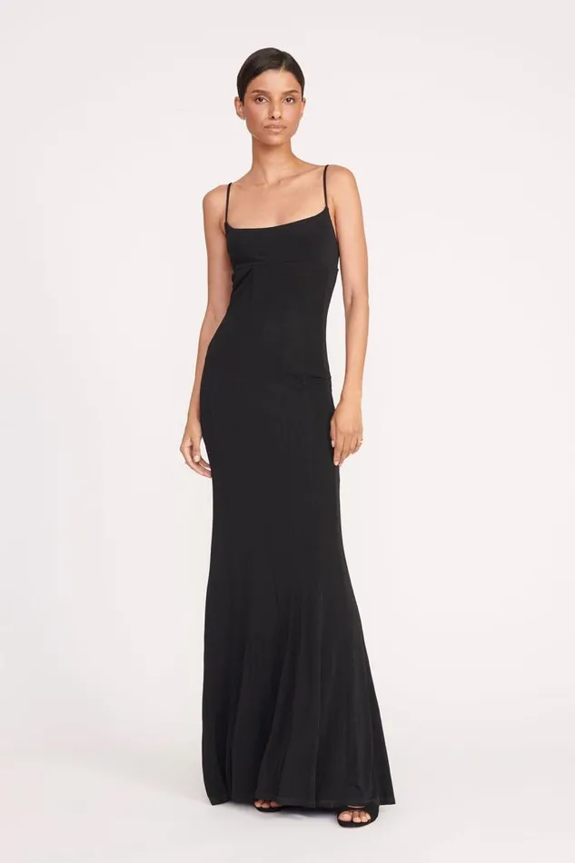 STAUD Dresses STAUD LAUREN DRESS BLACK 8211 Women