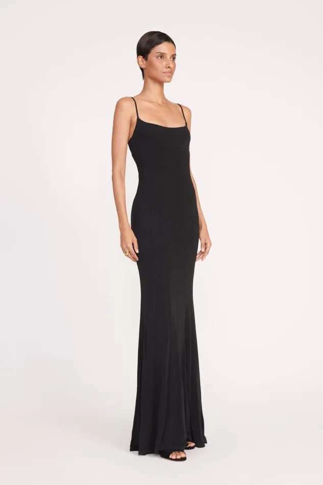 STAUD Dresses STAUD LAUREN DRESS BLACK 8211 Women STAUD Dresses STAUD LAUREN DRESS BLACK 8211 Women