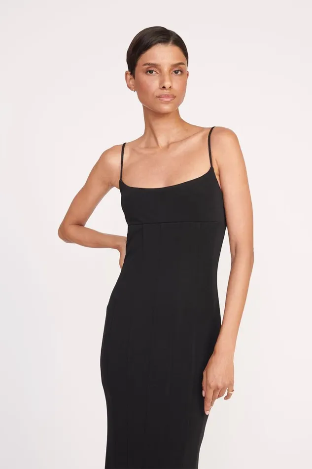 STAUD Dresses STAUD LAUREN DRESS BLACK 8211 Women STAUD Dresses STAUD LAUREN DRESS BLACK 8211 Women