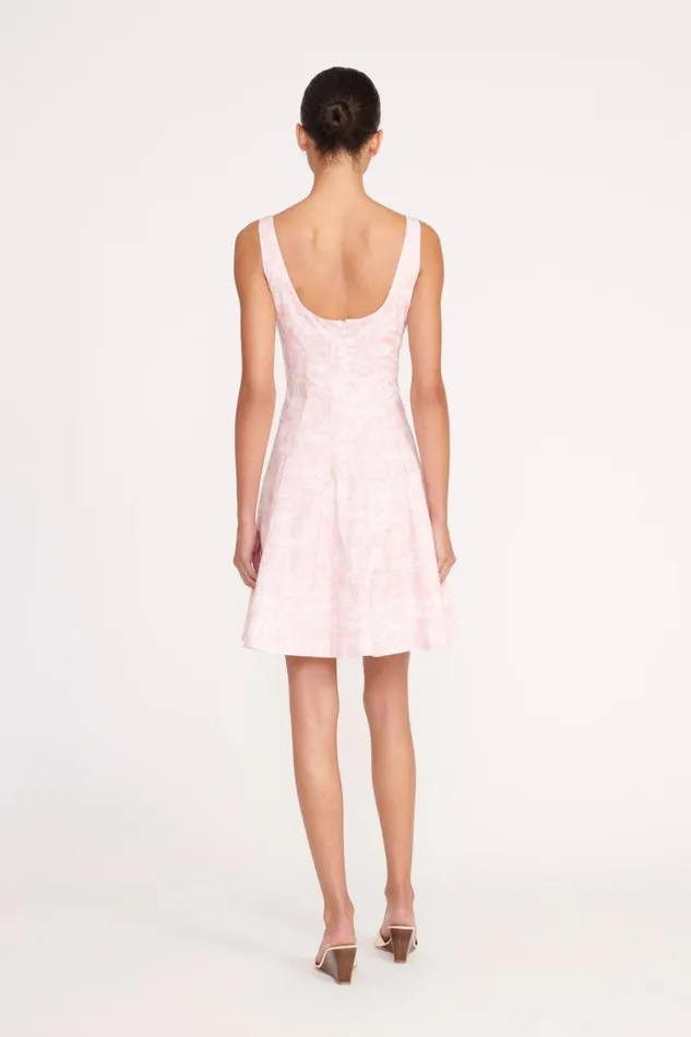 STAUD Dresses STAUD MINI WELLS DRESS CHERRY BLOSSOM IVORY TOILE 8211 Women STAUD Dresses STAUD MINI WELLS DRESS CHERRY BLOSSOM IVORY TOILE 8211 Women
