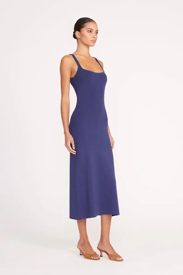 STAUD Dresses STAUD PAITYN DRESS NAVY 8211 Women STAUD Dresses STAUD PAITYN DRESS NAVY 8211 Women