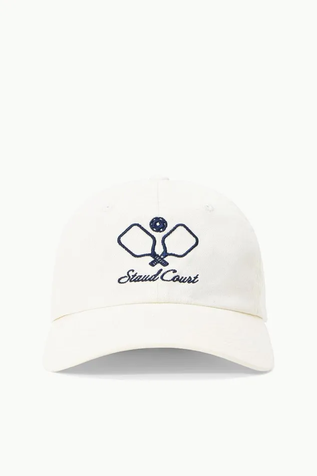 STAUD Hats COURT HAT WHITE 8211 Women