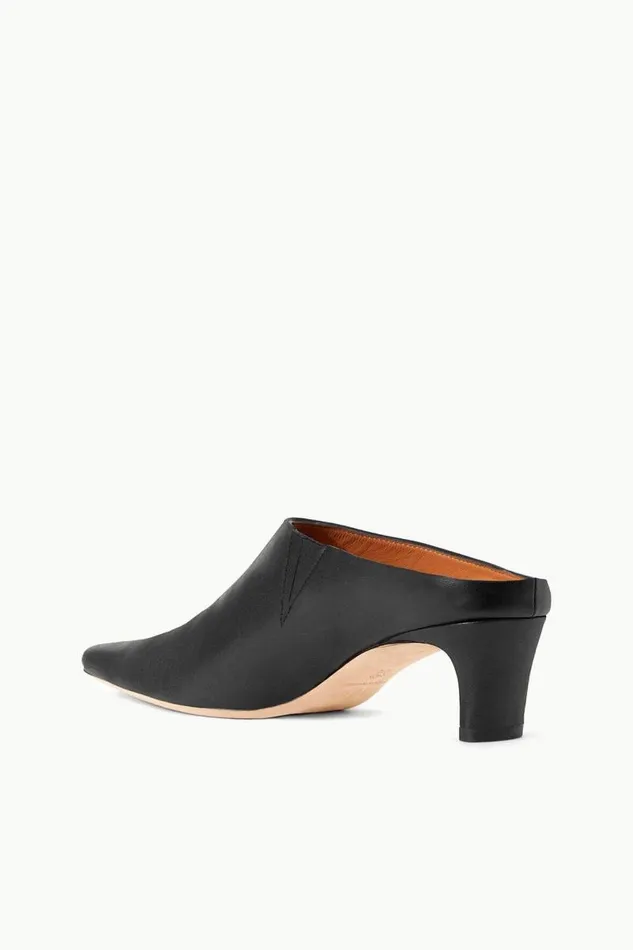 STAUD Mules and Flats STAUD WALLY MULE BLACK 8211 Women STAUD Mules and Flats STAUD WALLY MULE BLACK 8211 Women