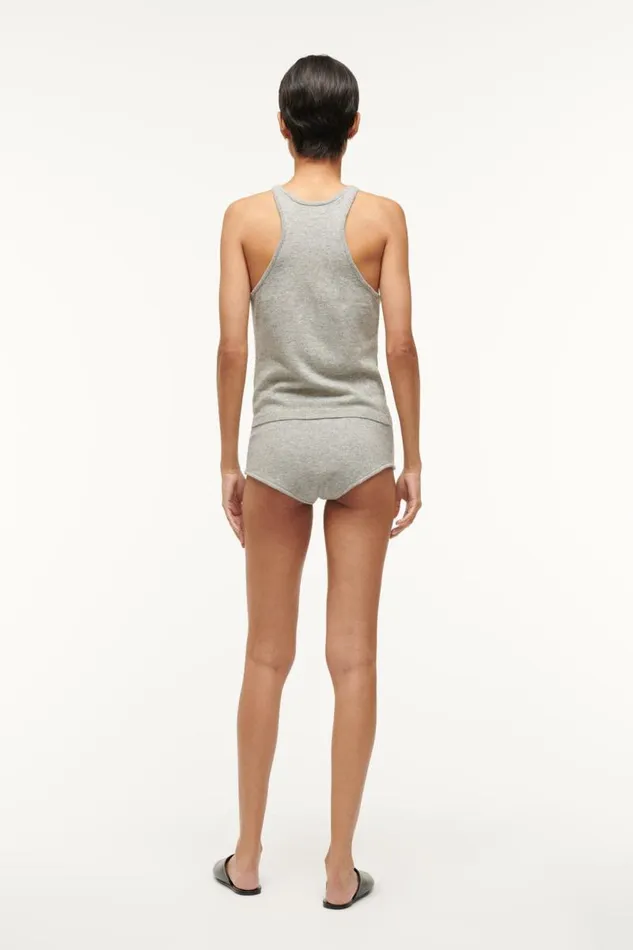 STAUD Pants and Shorts STAUD AURI SHORT HEATHER GREY 8211 Women STAUD Pants and Shorts STAUD AURI SHORT HEATHER GREY 8211 Women