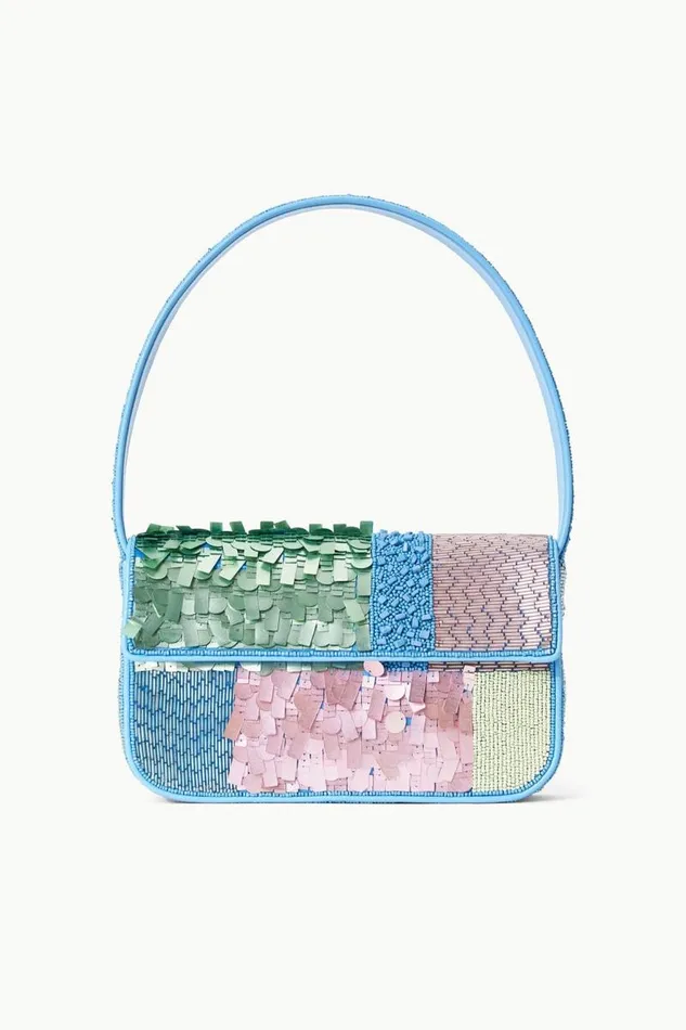 STAUD Shoulder STAUD TOMMY BAG PATCHWORK SHERBET 8211 Women