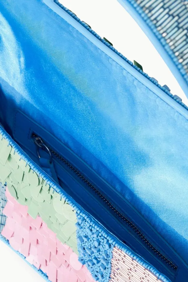 STAUD Shoulder STAUD TOMMY BAG PATCHWORK SHERBET 8211 Women STAUD Shoulder STAUD TOMMY BAG PATCHWORK SHERBET 8211 Women