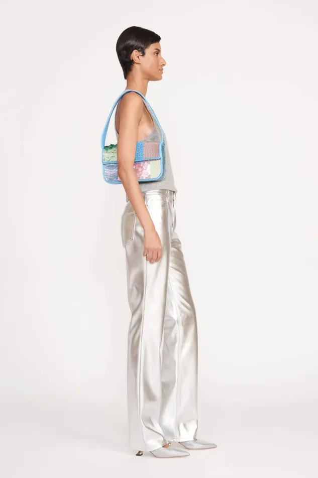 STAUD Shoulder STAUD TOMMY BAG PATCHWORK SHERBET 8211 Women STAUD Shoulder STAUD TOMMY BAG PATCHWORK SHERBET 8211 Women