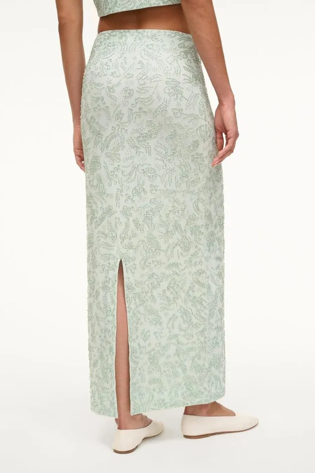 STAUD Skirts STAUD BARLETTA SKIRT CARIBBEAN 8211 Women STAUD Skirts STAUD BARLETTA SKIRT CARIBBEAN 8211 Women