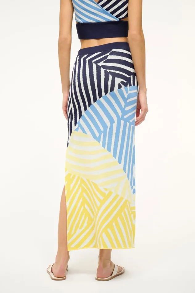 STAUD Skirts STAUD KARINA SKIRT MOSAIC MULTI 8211 Women STAUD Skirts STAUD KARINA SKIRT MOSAIC MULTI 8211 Women