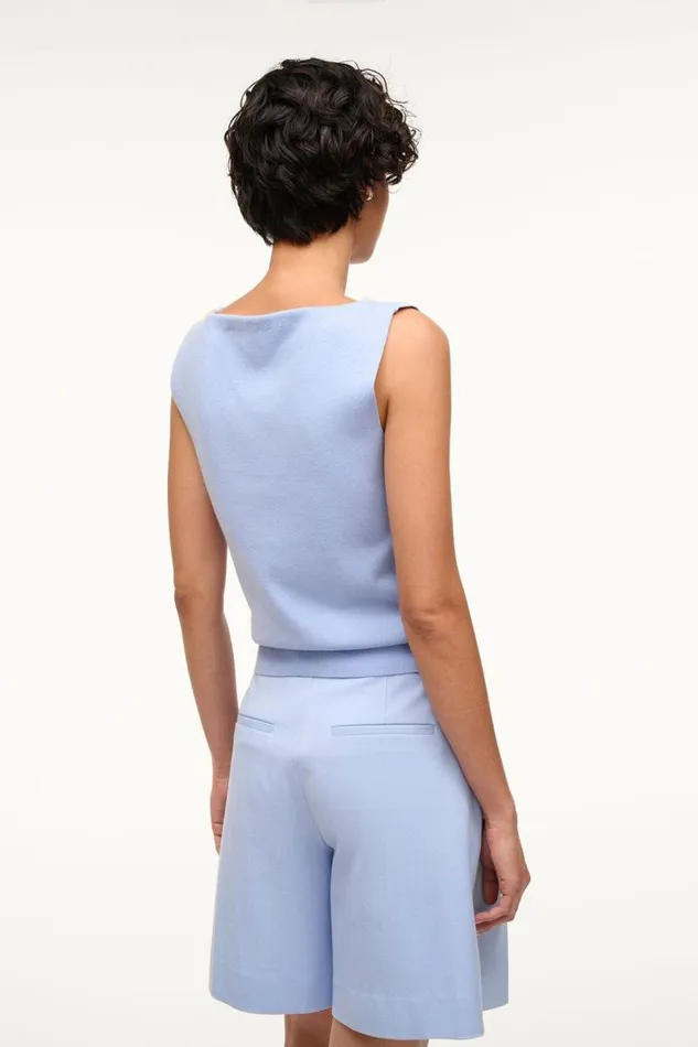 STAUD Sweaters STAUD ROCKI SWEATER PERIWINKLE 8211 Women STAUD Sweaters STAUD ROCKI SWEATER PERIWINKLE 8211 Women